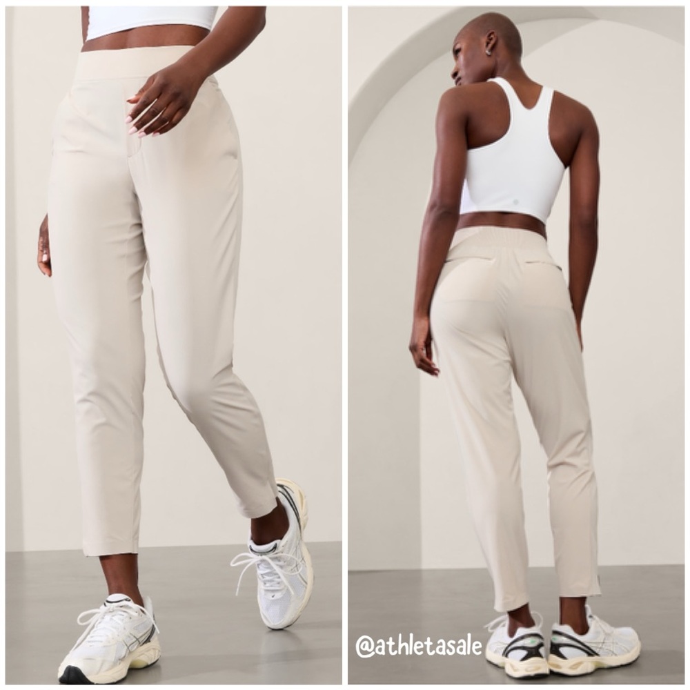 NWT Athleta Brooklyn Mid Rise Ankle Pant | Abalone